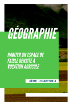 Chapitre 4 - Habiter un espace de faible densité à vocation agricole