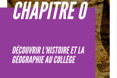 Chapitre 0 - Histoire et Géographie au collège (1)