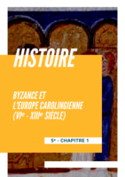 Livret enseignant - Chapitre 01 - Byzance et l'Europe carolingienne